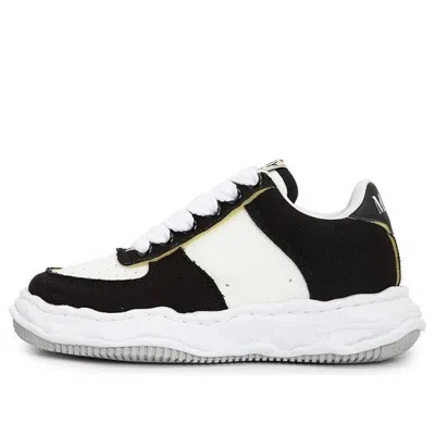Miharayasuhiro Maison Mihara Yasuhiro Wayne Og Sole Canvas Low 'black White' In Multi