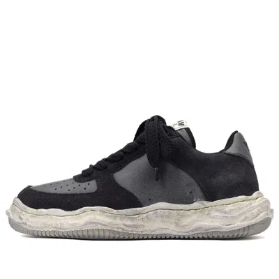 Miharayasuhiro Maison Mihara Yasuhiro Wayne Og Sole Distressed Leather Low 'black'