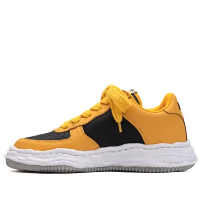 Miharayasuhiro Maison Mihara Yasuhiro Wayne Og Sole Leather Low-top Sneaker 'yellow Black'
