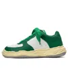 Miharayasuhiro Maison Mihara Yasuhiro Wayne Vl Og Sole Leather Low-top Sneaker 'white Green'
