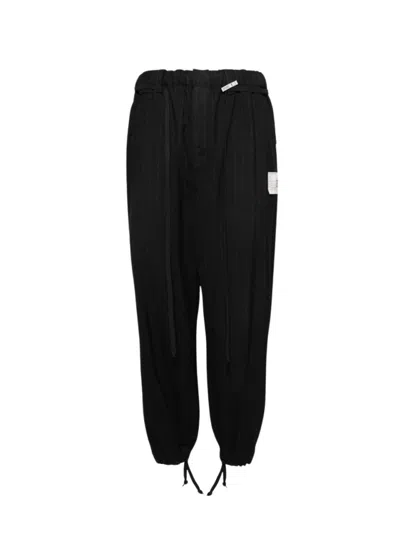 Miharayasuhiro Maison Mihara Yasuhiro Wide Trousers Black