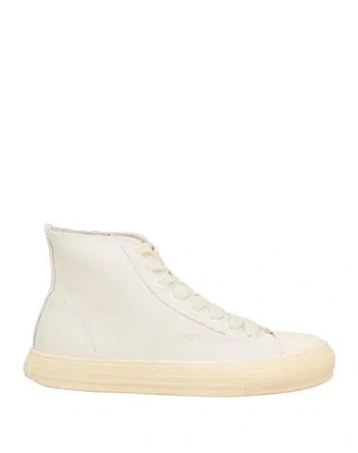 Miharayasuhiro Maison Mihara Yasuhiro Woman Sneakers White Size 7 Textile Fibers
