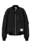 Miharayasuhiro Maison Mihara Yasuhiro Black Nylon Bomber Jacket In Black