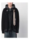 Miharayasuhiro Maison Mihara Yasuhiro Black Three Layer Jacket