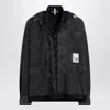 Miharayasuhiro Maison Mihara Yasuhiro Double-layered Shirt Jacket In Black