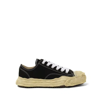 Miharayasuhiro Men's Hank Og Garment Dyed Sneakers In Black