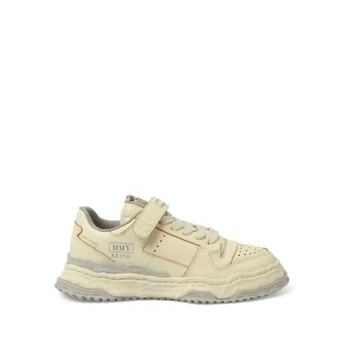 Miharayasuhiro Men's Keith Og Leather Low Top Sneakers In White
