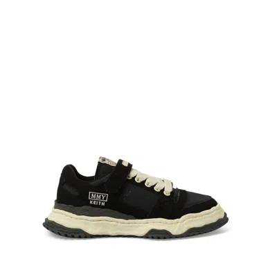 Miharayasuhiro Men's Keith Og Low Top Sneakers In Black/white