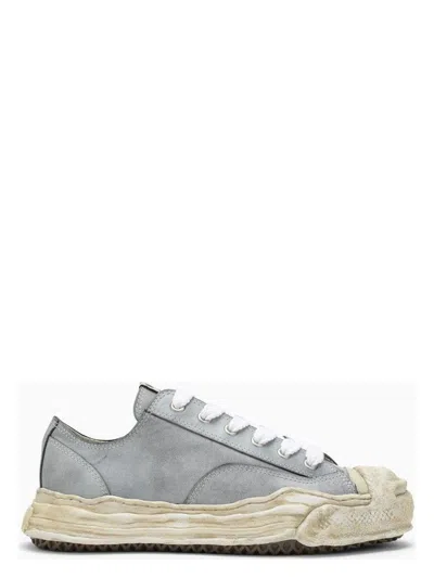 MIHARAYASUHIRO MEN'S LOW HANK LEATHER TRAINER SNEAKER