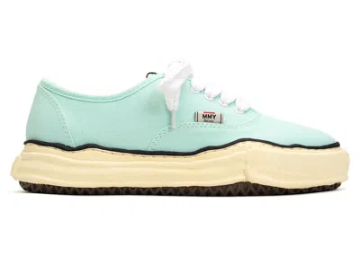 Pre-owned Miharayasuhiro Men's Maison Mihara Yasuhiro Baker Vintage Og Sole Canvas Low Sneakers In Light Blue