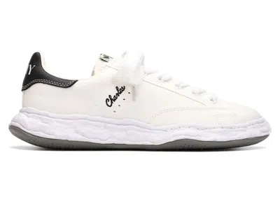 Pre-owned Miharayasuhiro Men's Maison Mihara Yasuhiro Charles Og Sole Canvas Low Sneakers In White