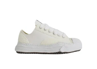 Pre-owned Miharayasuhiro Men's Maison Mihara Yasuhiro Hank Og Sole Chenille Low Sneakers In White