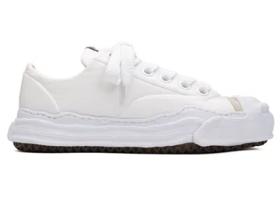 Pre-owned Miharayasuhiro Men's Maison Mihara Yasuhiro Hank Og Sole Nylon Puffer Low Sneakers In White
