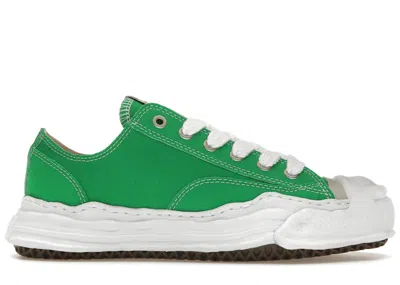 Pre-owned Miharayasuhiro Men's Maison Mihara Yasuhiro Hank Og Sole Sneakers In Green/white In Multi