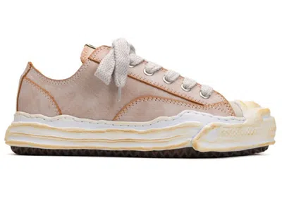 Pre-owned Miharayasuhiro Men's Maison Mihara Yasuhiro Hank Og Sole Vegan Leather Low Sneakers In White