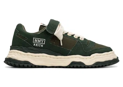Pre-owned Miharayasuhiro Men's Maison Mihara Yasuhiro Keith Og Sole Canvas Low Sneakers In Green