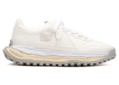 Pre-owned Miharayasuhiro Men's Maison Mihara Yasuhiro Larry Og Sole Canvas Low Sneakers In White