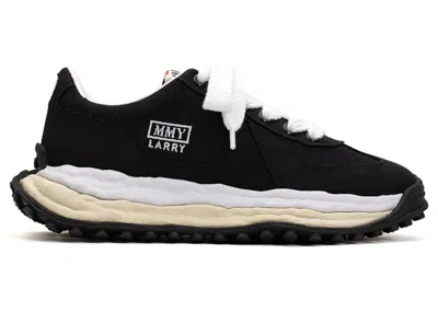 Pre-owned Miharayasuhiro Men's Maison Mihara Yasuhiro Larry Og Sole Canvas Low White Sneakers In Black