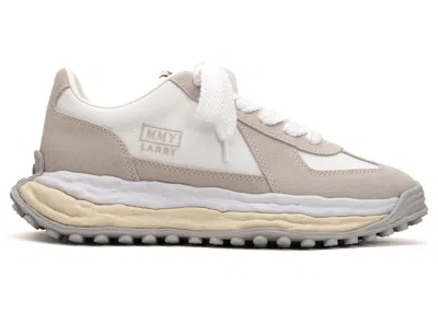 Pre-owned Miharayasuhiro Men's Maison Mihara Yasuhiro Larry Og Sole Mix Material Low Sneakers In White
