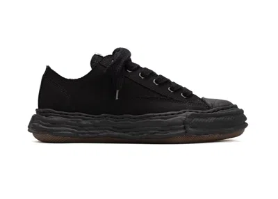 Pre-owned Miharayasuhiro Men's Maison Mihara Yasuhiro Peterson 23 Og Sole Canvas Low Sneakers In Black