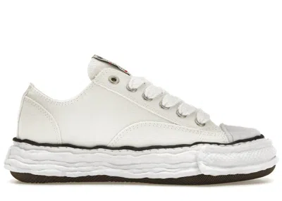 Pre-owned Miharayasuhiro Men's Maison Mihara Yasuhiro Peterson 23 Og Sole Canvas Low Sneakers In White
