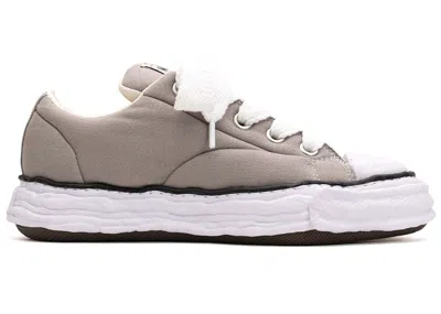 Pre-owned Miharayasuhiro Men's Maison Mihara Yasuhiro Peterson 23 Og Sole Padded Canvas Low Sneakers In Grey