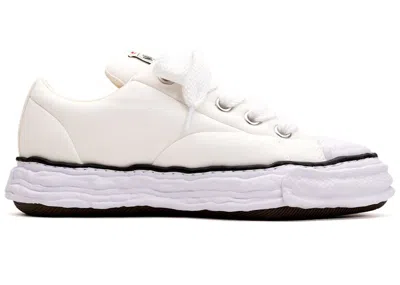 Pre-owned Miharayasuhiro Men's Maison Mihara Yasuhiro Peterson 23 Og Sole Padded Canvas Low Sneakers In White