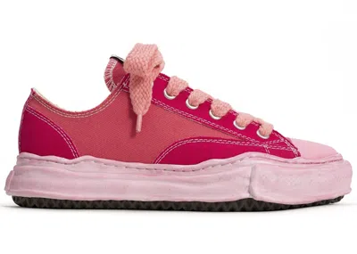 Pre-owned Miharayasuhiro Men's Maison Mihara Yasuhiro Peterson Od Og Sole Low Sneakers In Pink/foam