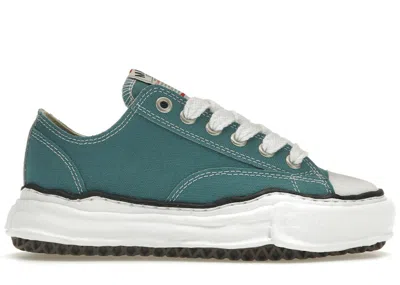 Pre-owned Miharayasuhiro Men's Maison Mihara Yasuhiro Peterson Og Sole Canvas Low Sneakers In Blue/white