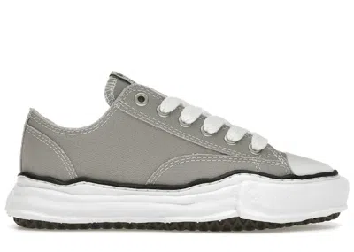 Pre-owned Miharayasuhiro Men's Maison Mihara Yasuhiro Peterson Og Sole Canvas Low Sneakers In Grey