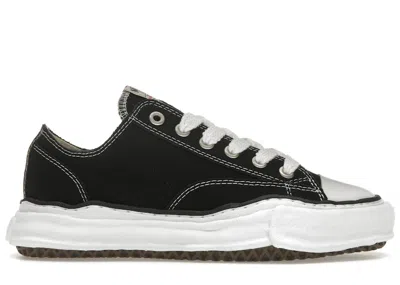 Pre-owned Miharayasuhiro Men's Maison Mihara Yasuhiro Peterson Og Sole Canvas Low Sneakers In White/black