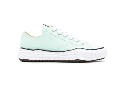 Pre-owned Miharayasuhiro Men's Maison Mihara Yasuhiro Peterson Og Sole Sneakers In Mint Green/white In Multi