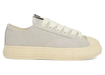 Pre-owned Miharayasuhiro Men's Maison Mihara Yasuhiro Roy Past Sole Canvas Low Sneakers In Grey In Gray