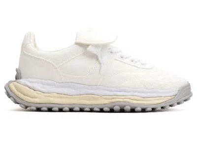 Pre-owned Miharayasuhiro Men's Maison Mihara Yasuhiro Scott Og Sole Canvas Low Sneakers In White