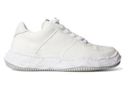 Pre-owned Miharayasuhiro Men's Maison Mihara Yasuhiro Wayne Og Sole Canvas Low Sneakers In White