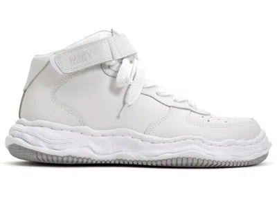 Pre-owned Miharayasuhiro Men's Maison Mihara Yasuhiro Wayne Og Sole High Sneakers In Black/white