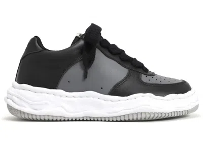 Pre-owned Miharayasuhiro Men's Maison Mihara Yasuhiro Wayne Og Sole Low Sneakers In Black/grey