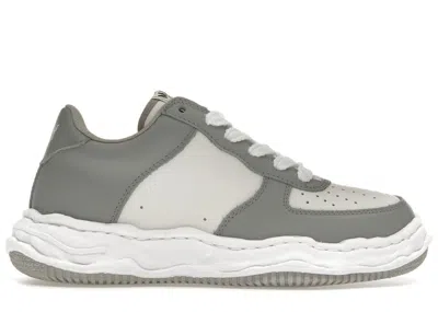 Pre-owned Miharayasuhiro Men's Maison Mihara Yasuhiro Wayne Og Sole Low Sneakers In White/grey