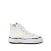 Miharayasuhiro "peterson" Og Sole Canvas High-top Sneaker In White