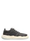 Miharayasuhiro Maison Mihara Yasuhiro Wayne Leather Low-top Sneakers In Black