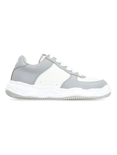 MIHARAYASUHIRO MEN'S WAYNE LOW TOP SNEAKERS | SIZE 39 | A08FW706 COLOR GRYWHT