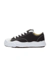 Miharayasuhiro Maison Mihara Yasuhiro Hank Low Original Sole Leather Low-top Sneaker Shoes In Black
