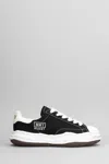Miharayasuhiro Maison Mihara Yasuhiro Black Canvas Blakey Low Top Sneakers In Black