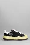 Miharayasuhiro Maison Mihara Yasuhiro Black Canvas Blakey Low Top Sneakers In Black