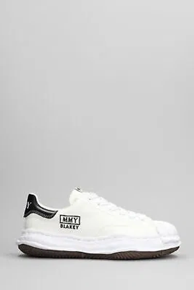 Pre-owned Miharayasuhiro Mihara Yasuhiro Blakey Sneakers In White Canvas