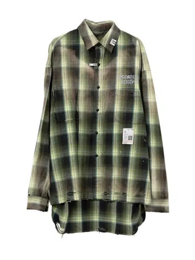 MIHARAYASUHIRO MIHARA YASUHIRO CHECK SHIRT