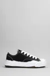 Miharayasuhiro Maison Mihara Yasuhiro Hank Low Original Sole Leather Low-top Sneaker Shoes In Black