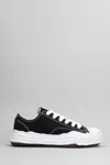 Miharayasuhiro Maison Mihara Yasuhiro Hank Low Original Sole Leather Low-top Sneaker Shoes In Black
