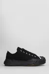 Miharayasuhiro Peterson Og Sole Canvas Low-top Sneaker In Black