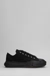 Miharayasuhiro Peterson Og Sole Canvas Low-top Sneaker In Black